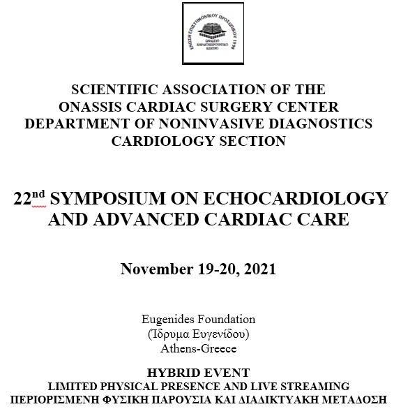 22 SYMBOSIUM ECHOCARDIOLOGY