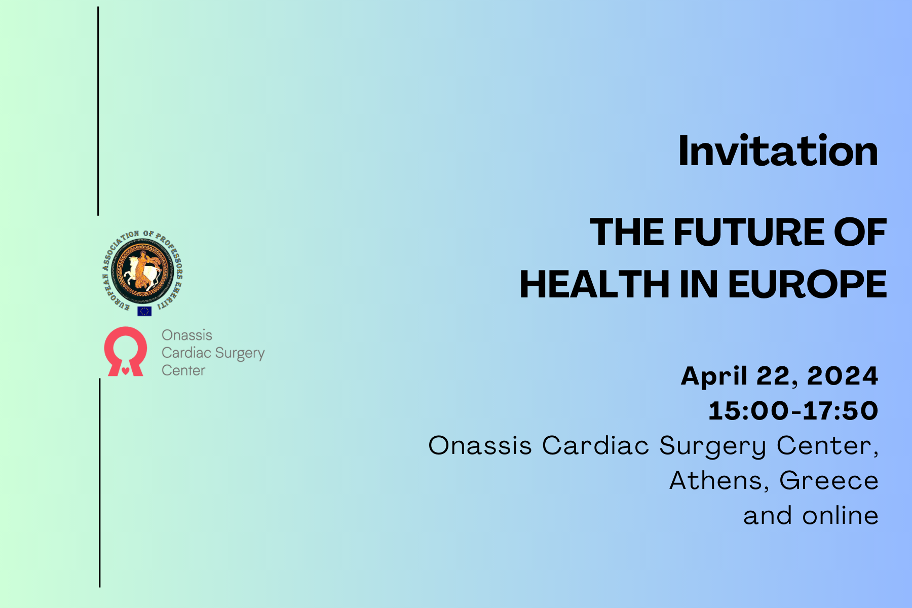 The Future of Healthcare_Πρόσκληση